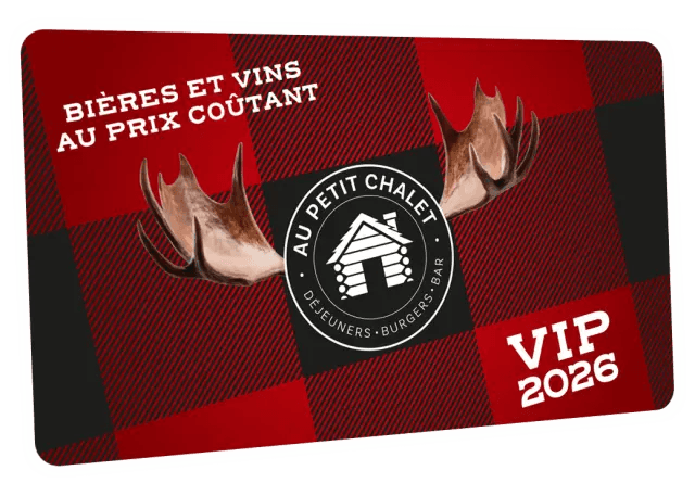 Carte VIP Au Petit Chalet