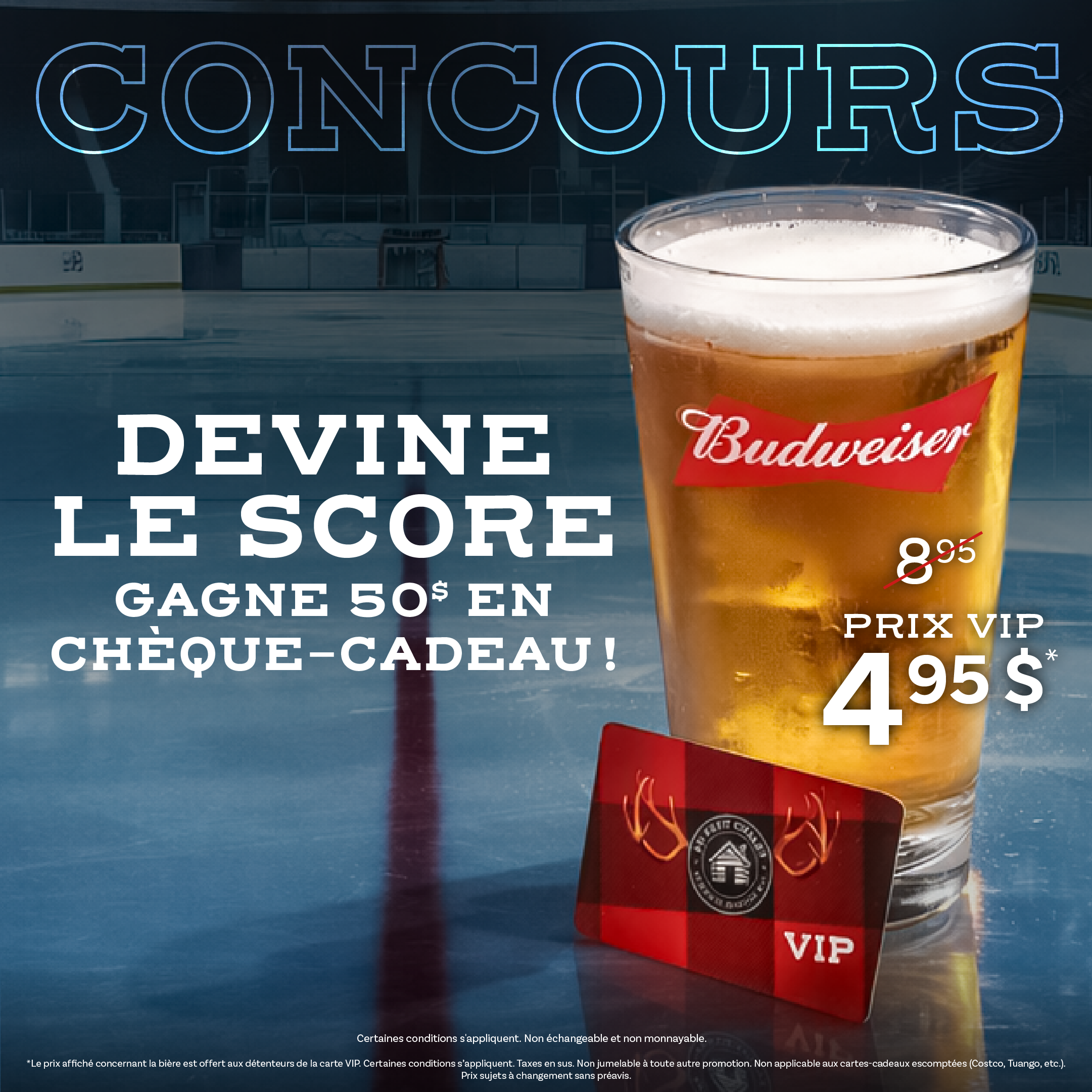 Concours - Devine le score final du match